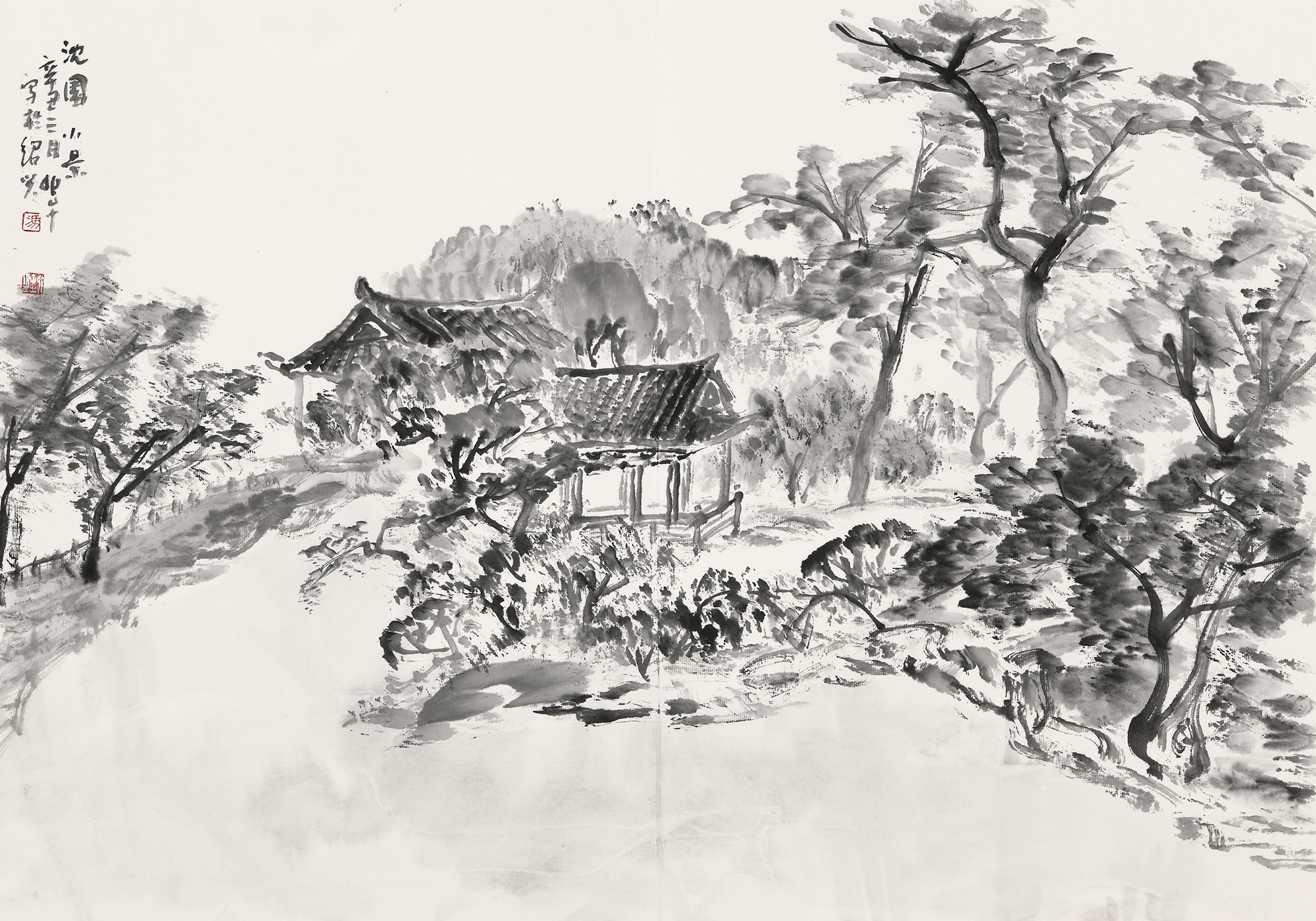 21-沈园小景 47cmx66cm 2021年.JPG