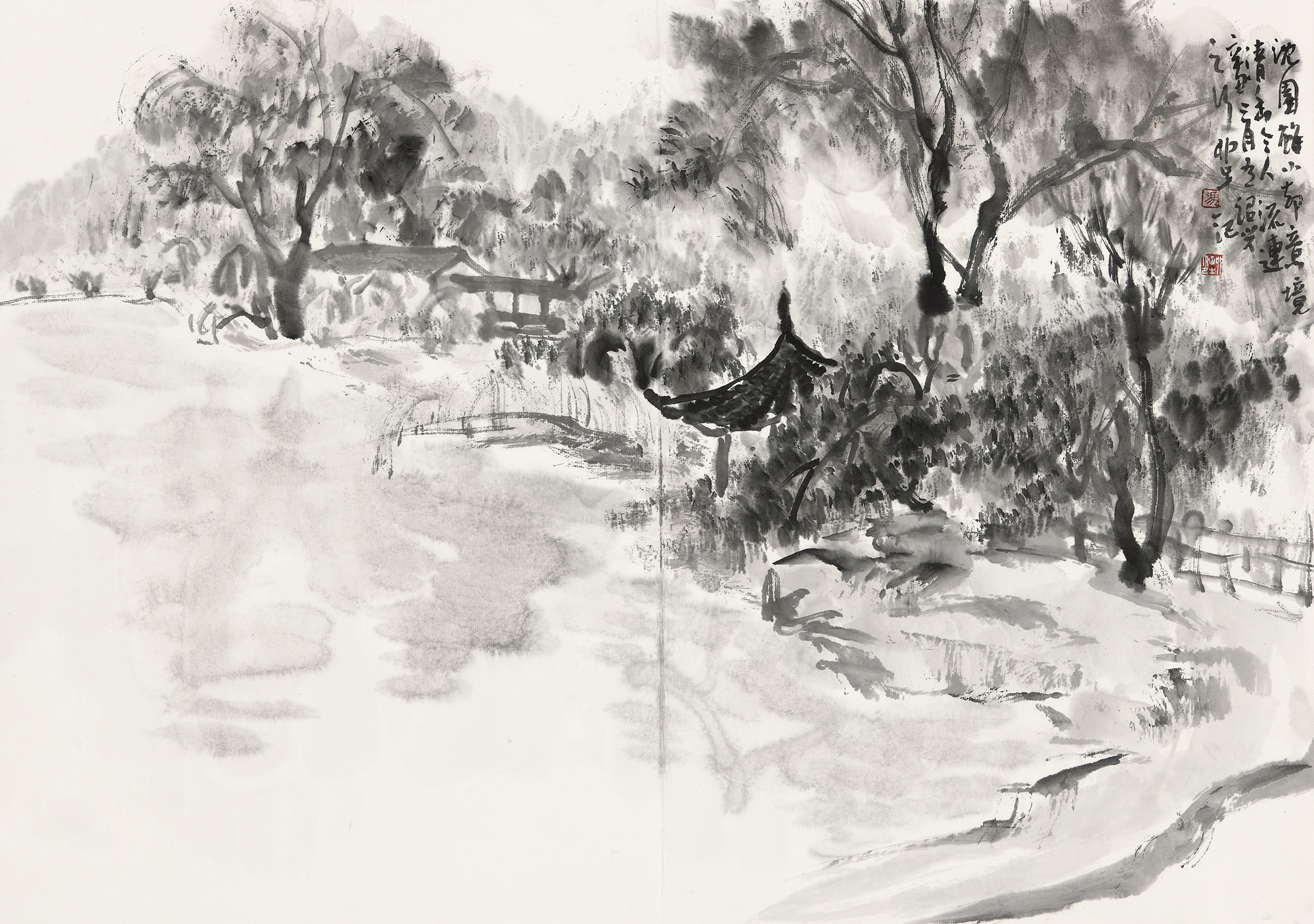 23-沈园意境清幽处 47cmx66cm 2021年.JPG